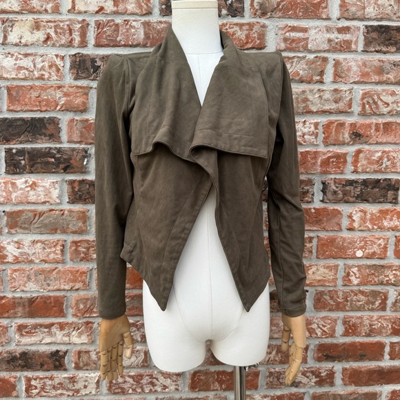 Romeo & Juliet brown vegan suede jacket / S / Excellent condition - Picture 7 of 14